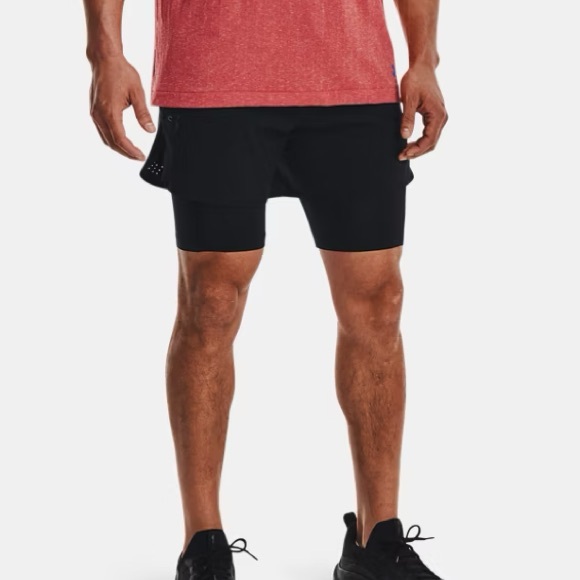 UA Vanish Elite Men's 2-in-1 Shorts - Picture 1 of 11